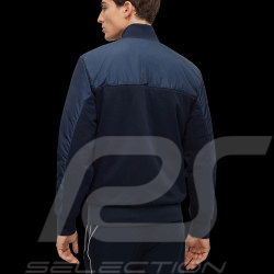 Veste Porsche x BOSS Sweatshirt Hybride Logo Capsule Coton imperméable Bleu foncé BOSS 50486249_404 - Homme