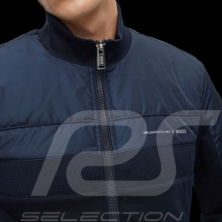 Veste Porsche x BOSS Sweatshirt Hybride Logo Capsule Coton imperméable Bleu foncé BOSS 50486249_404 - Homme