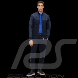 Veste Porsche x BOSS Sweatshirt Hybride Logo Capsule Coton imperméable Bleu foncé BOSS 50486249_404 - Homme