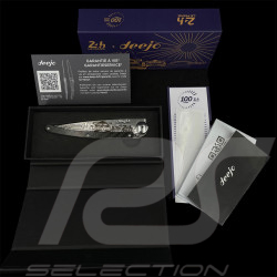 24h Le Mans Knife 100 years Limited Edition Carbon Fiber Deejo DEE000737