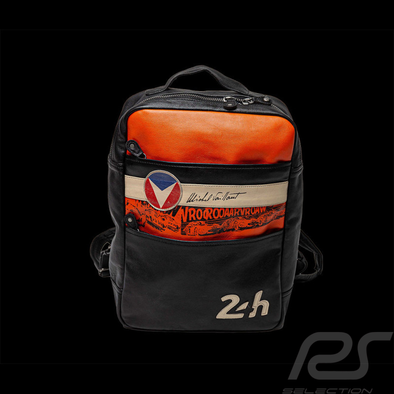 Sac à Dos 24h Le Mans Michel Vaillant Cuir Noir 26855-3046