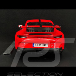 Porsche 911 GT3 type 992 2022 Rouge Indien 1/18 Maisto 36458R