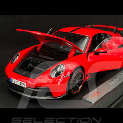 Porsche 911 GT3 type 992 2022 Rouge Indien 1/18 Maisto 36458R