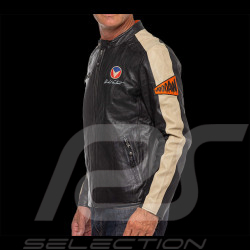 24h Le Mans Jacket Michel Vaillant Black Leather 26859-3046