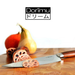 Dorimu Knife Pure Damas Universal All-purpose 12 cm Chroma D-01