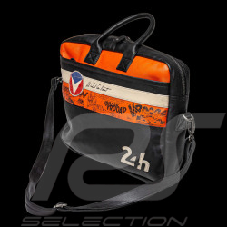 24h Le Mans Shoulder Bag Michel Vaillant Laptop Leather Black 26856-3046