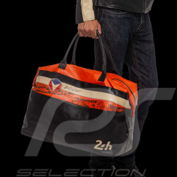 Maxi 24h Le Mans Ledertasche Michel Vaillant Weekender Schwarz Leder 26854-3046