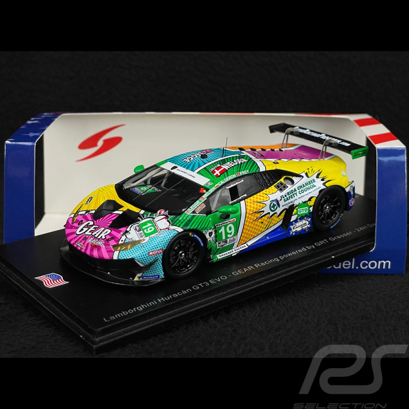 Lamborghini Huracan GT3 Evo n° 19 24h Daytona 2020 1/43 Spark US134
