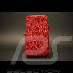 Etui cuir rouge pour IPhone3 Porsche