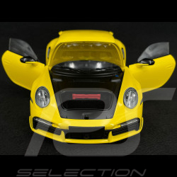 Porsche 911 Turbo S Coupé Sport Design Type 992 2021 Racinggelb 1/18 Minichamps 110069070