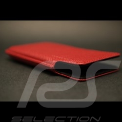 Etui cuir rouge pour IPhone3 Porsche
