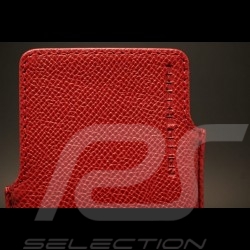 Etui cuir rouge pour IPhone3 Porsche