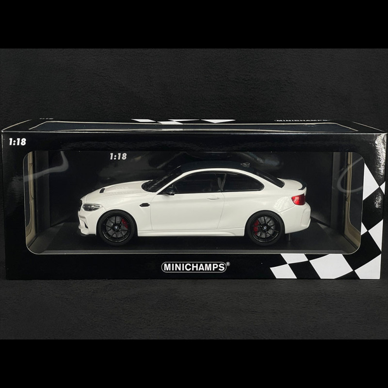 BMW M2 CS 2020 White 1/18 Minichamps 155021025