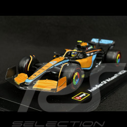 Lando Norris McLaren MCL36 n° 4 GP Australia 2022 F1 1/43 Bburago 38064N