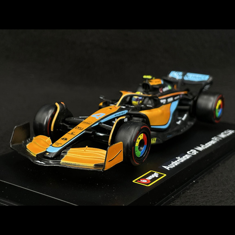 McLaren F1 MCL36 Australia GP 2022 Lando Norris BURAGO 1:43 38064 New in Box McLaren F1 MCL36 Australia GP 2022 Lando Norris BURAGO 1:43 38064 New in Box