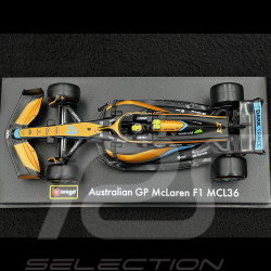 Lando Norris McLaren MCL36 n° 4 GP Australie 2022 F1 1/43 Bburago 38064N