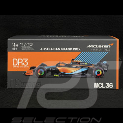 Daniel Ricciardo McLaren MCL36 n° 3 GP Australie 2022 F1 1/43 Bburago 38064R