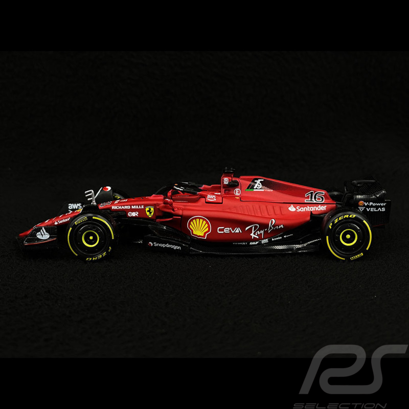 Charles Leclerc Ferrari F1-F75 n° 16 GP Emilie Romagne 2022 F1 1/43 Bburago 36832L