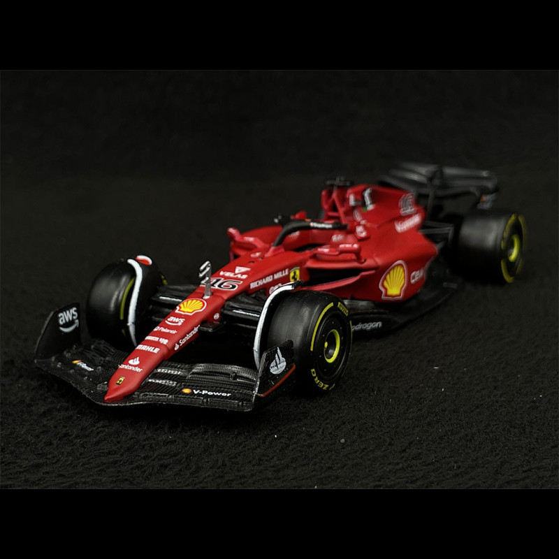 Ferrari F1-75 Charles Leclerc 2022 – Ixo 1/24 – Miniature Métal Neuve