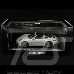 Porsche 911 Targa 4 GTS Type 992 2022 Chalk Grey 1/43 Minichamps 410061061