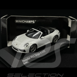 Porsche 911 Targa 4 GTS Type 992 2022 Chalk Grey 1/43 Minichamps 410061061