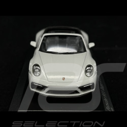 Porsche 911 Targa 4 GTS Type 992 2022 Chalk Grey 1/43 Minichamps 410061061