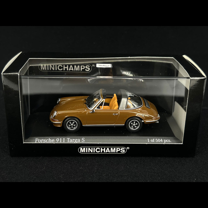新商品発売中 PORSCHEポルシェ 911 TARGA 1972 - BROWN /Minichamps