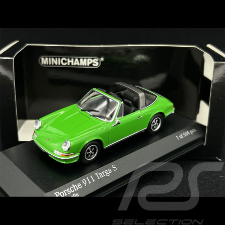 Porsche 911 Targa 1972 Vert Vipère 1/43 Minichamps 410060161