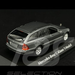 Mercedes-Benz Classe C Model T 2001 Gris Métallique 1/43 Minichamps 940030110