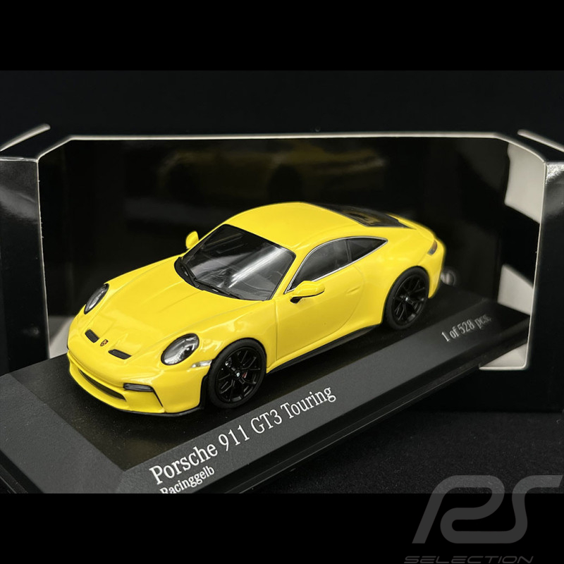 Porsche 911 GT3 Touring Type 992 2021 Racinggelb 1/43 Minichamps 410069601