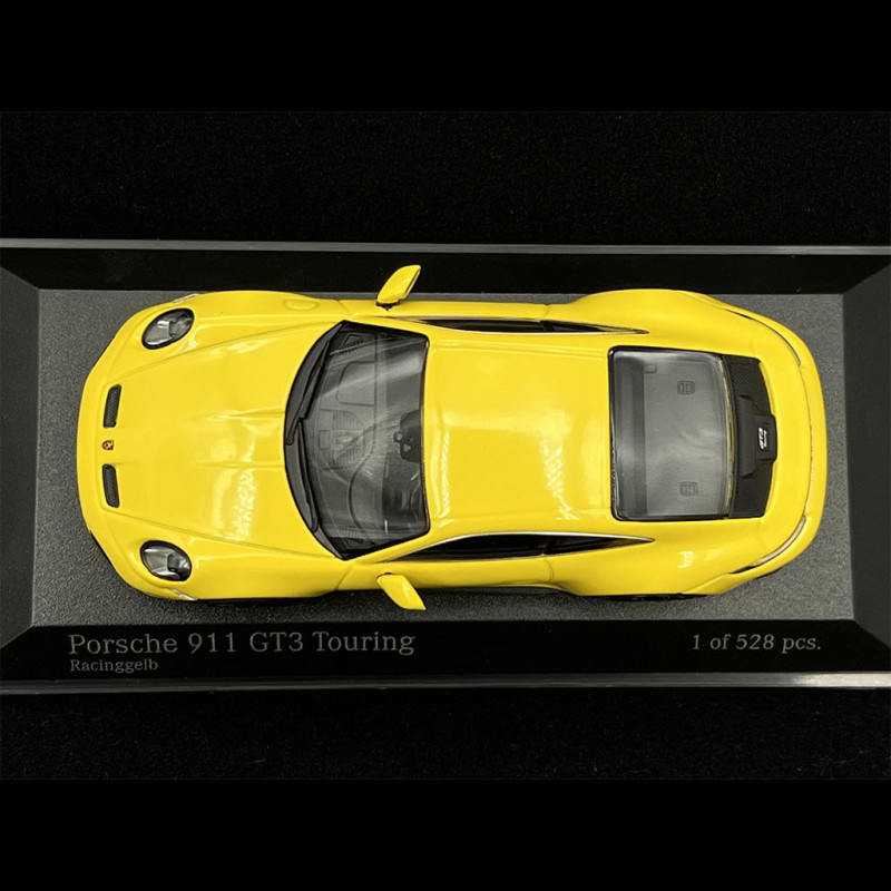 MINI GT PORSCHE 911 Turbo S Racing Giallo 1:64 LHD EUR 20,00 - IT