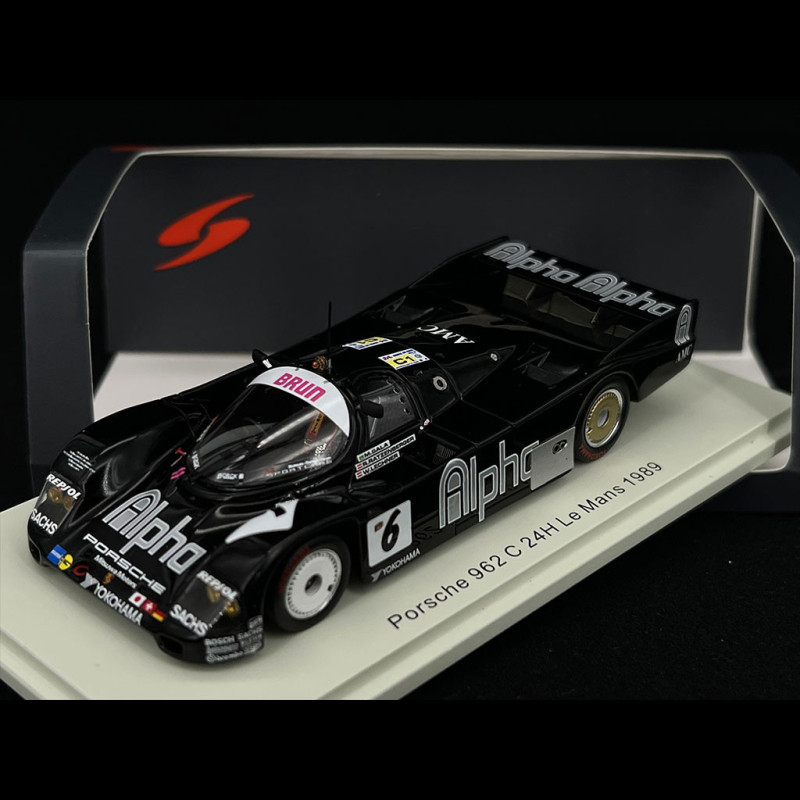 Porsche 962C n° 6 24h Le Mans 1989 1/43 Spark S9876