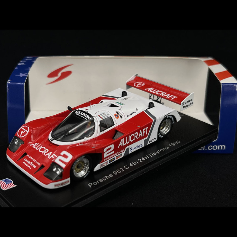 Spark 1:43 Porsche 962C #27 9th 24h LeMans 1990 Yver, Lässig, Altenbach