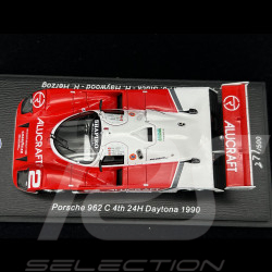 Porsche 962C n° 2 4ème 24h Daytona 1990 1/43 Spark US243