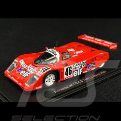 Porsche 962CK n° 46 24h Le Mans 1991 1/43 Spark S9888