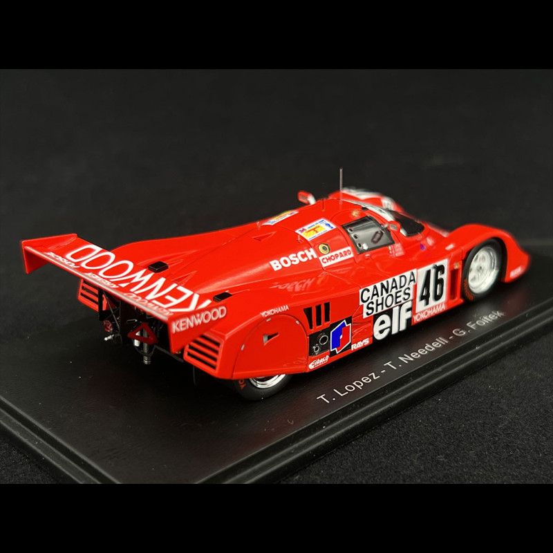 Porsche 962CK n° 46 24h Le Mans 1991 1/43 Spark S9888