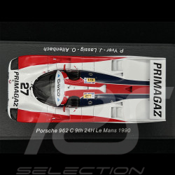 Porsche 962C n° 27 9ème 24h Le Mans 1990 1/43 Spark S9879