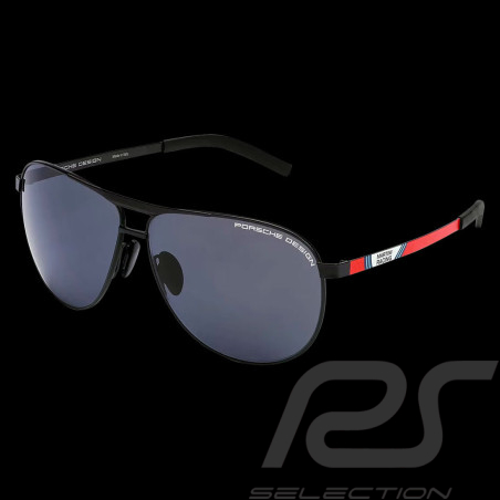Porsche Sonnenbrille Martini Racing collection Piloten Stil Porsche Design P'8642 WAP0750010P0MR