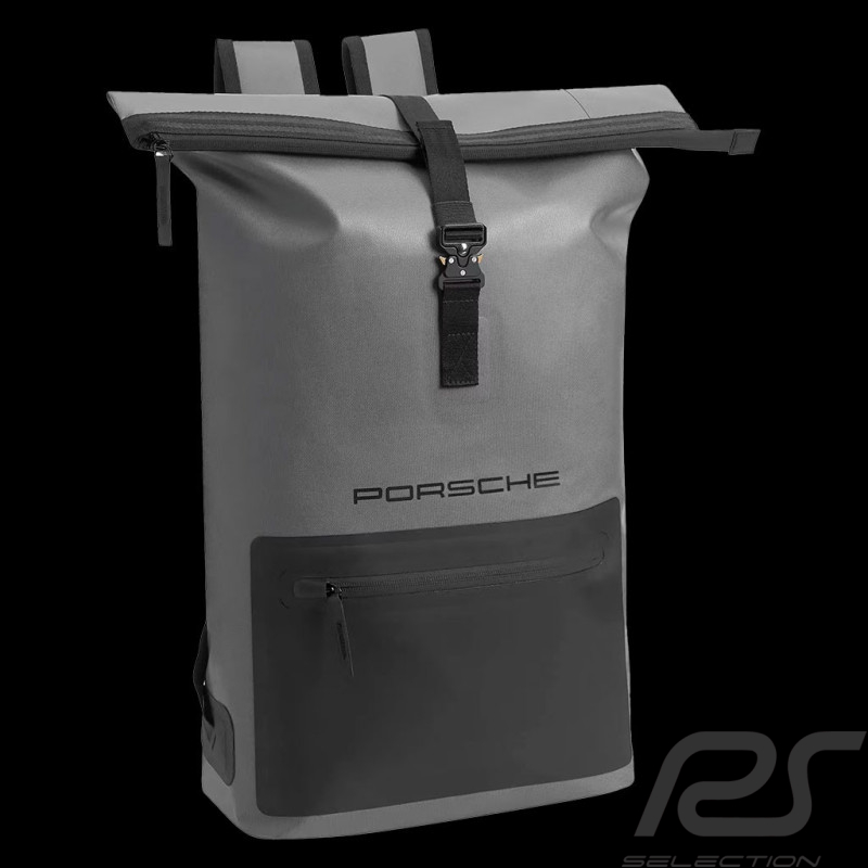 Sac à dos Porsche Roughroads Collection Active 2.0 Roll-top Toile enduite Gris / Noir WAP0350050PACB