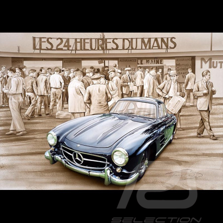 Póster Mercedes-Benz 300 SL...