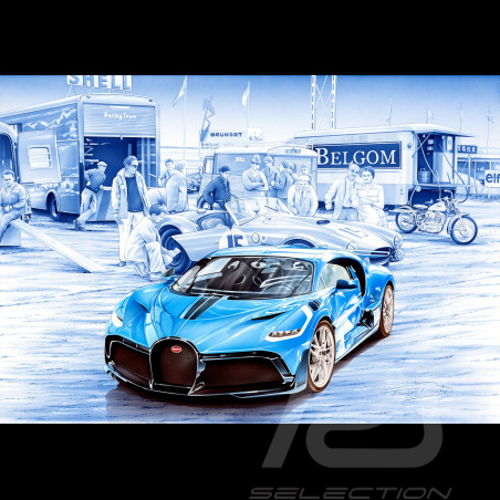 Póster Bugatti Divo...