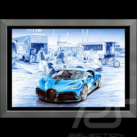 Póster Bugatti Divo Marco...