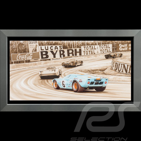 Póster Ford GT40 n° 6...