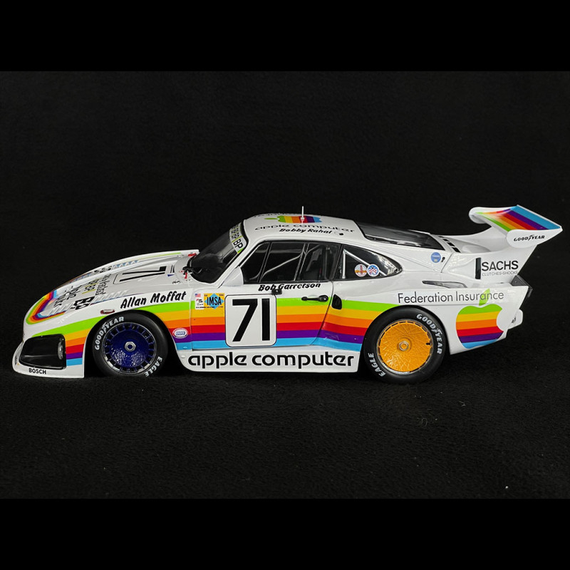 Porsche 935 K3 Nr 71 24h Le Mans 1980 Apple Computer 1/18 Solido