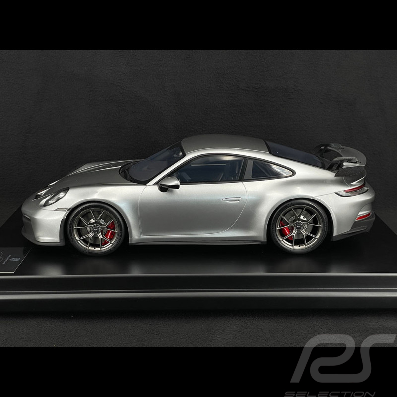 Porsche 911 GT3 Type 992 2021 Gris Argent métallisé 1/12 Spark WAP0231510M002