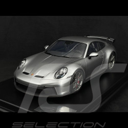 Porsche 911 GT3 Type 992 2021 Gris Argent métallisé 1/12 Spark WAP0231510M002