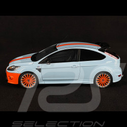 Ford Focus RS MkII Le Mans Tribute 2010 Bleu Gulf / Orange 1/18 Ottomobile OT1011