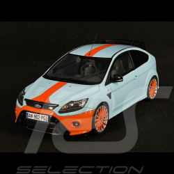 Ford Focus RS MkII Le Mans Tribute 2010 Gulf blue / Orange 1/18
