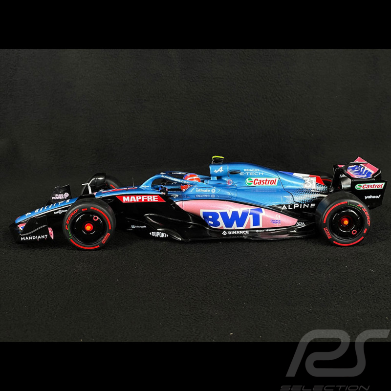 Esteban Ocon Alpine F1 A522 n° 14 7th Australia 2022 F1 Grand Prix 1/18 Solido S1808804