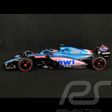 Esteban Ocon Alpine F1 A522 n° 14 7ème Australia 2022 F1 Grand Prix 1/18 Solido S1808804